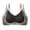 Black, variant on Bras for Women Full Coverage Anti Sagging Underwear with Side Breast Support Push Up Comfortable Bra
