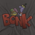 thumbnail image 2 of Dexters Laboratory Bonk Women's T Shirt, Charcoal, X-Large, 2 of 6