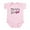 Petal Pink, variant on CafePress - Mema's Girl Infant Bodysuit - Baby Light Bodysuit, Size Newborn - 24 Months