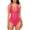 Rose red, variant on Avidlove Lingerie for Women Lace Bodysuit Snap Crotch One Piece Underwear(Black,L)
