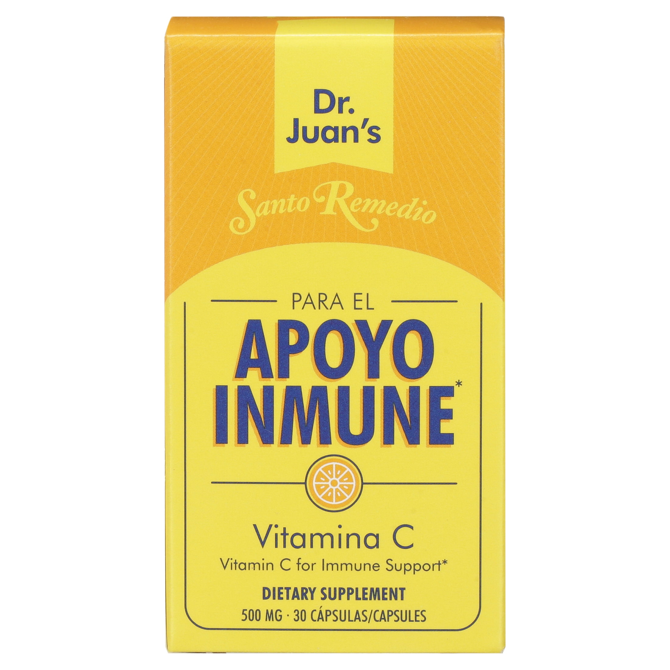 Santo Remedio Para El Apoyo Inmune Vitamin C Dietary Supplement Capsules 500 Mg 30 Ct Walmart Com Walmart Com Santo Remedio Para El Apoyo Inmune Vitamin C Dietary Supplement Capsules 500 Mg 30 Ct Walmart Com Walmart Com