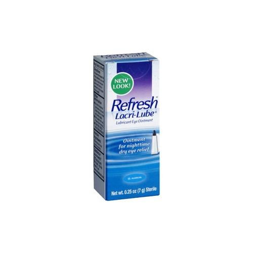 6 Pack Refresh Lacri Lube Lubricant Eye Ointment .25oz Each Walmart