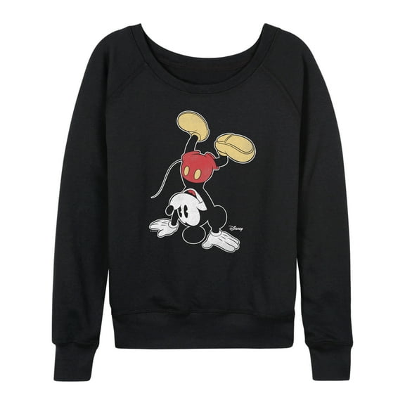 Disney - Mickey Handstand - Women's French Terry Long Sleeve Pullover