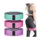 thumbnail image 3 of Set de Bandas Elasticas para Pierna 3PZAS Rosa-Morado-Verde RVT Sports, 3 of 3