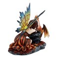 thumbnail image 3 of Ebros Enchanted Friendship Beautiful Fairy With Baby Dragon Statue Decorative Mythical Fantasy Figurine Collectible, 3 of 5