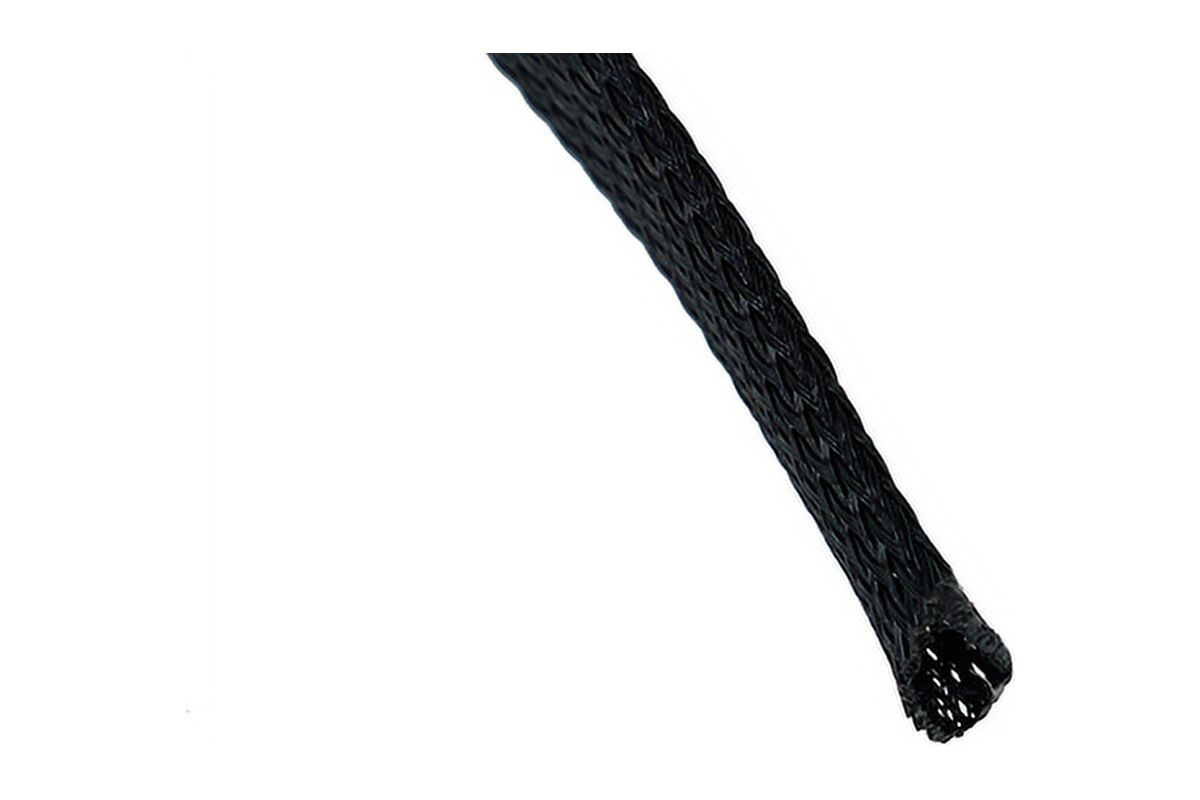 Phobya Simple Sleeve Kit 13mm (1/2") with Heat Shrink, 2 meter, Black - image 2 of 3