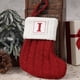 thumbnail image 1 of Initial Alphabet Christmas Stockings 7inch Letter Personalised Xmas Stocking Letter Personalised Xmas Stocking 26 Soft Stockings Decorations For Family Party, 1 of 2