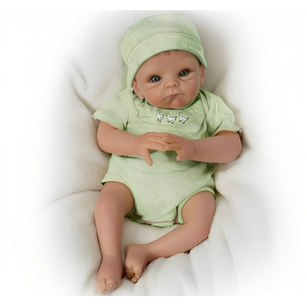 The Ashton-Drake Galleries Precious Little Ones Collection: Silly Goose So Truly Real® Lifelike Poseable Baby Collectible Doll Issue #3 with Soft RealTouch® Vinyl Skin by Tasha Edenholm 17-Inches
