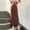 Solid Color, variant on ZZwxWA Women's Bodycon Maxi Skirt Sexy Slim Fitted Elastic Highwaisted Half Slip Skirts Cocktail Party