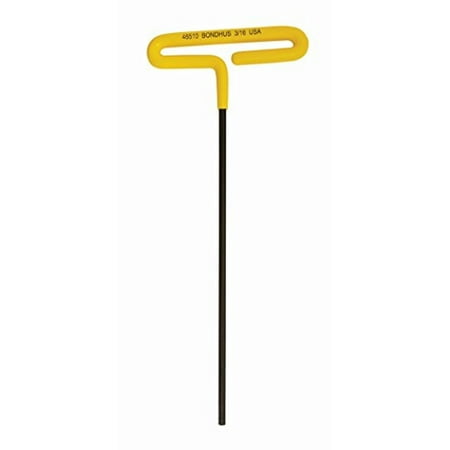

Bondhus 46510 3/16 Hex Tip Cushion Grip Loop T-Handle w/ProGuard 9.8 2 PC