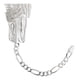 thumbnail image 3 of JOYARIS Esclava Figaro San Judas Tadeo Grande Plata Solida Ley 925 Talla Largo/Ancho: 18 cm x 4 mm PT-0000008, 3 of 4