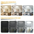 thumbnail image 2 of AMERTEER RGB Ceiling Light with Remote Control 11Inch 2350LM LED Flush Mount Ceiling Light Fixture 3000K-6000K Dimmable Modern Round White Ceiling Lamp for Bedroom Kids Room Party Festiva, 2 of 8