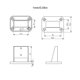 thumbnail image 5 of Riwesomey Base de conector de alta corriente para soporte de panel de enchufe Anderson, vehículos recreativos y barcos, amplia gama de usos Vehículos, repuestos y accesorios Mis, 5 of 6