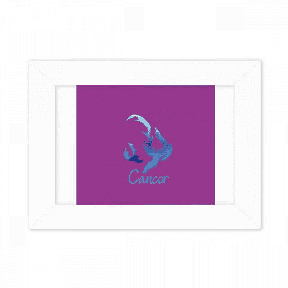 Cancer Designs Icon Art Deco Fashion Photo Mount Frame Picture Art Painting Desktop 5x7 inch