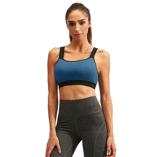 Fitness Mujer Yoga Bras Tank Top sin mangas acolchado Chaleco de entrenamiento Backless Racerback Sp Abanopi Sujetadores de fitness