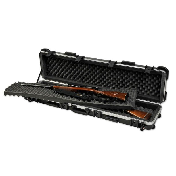 SKB DOUBLE RIFLE CASE POLYETHYLENE RIBBED BLACK
