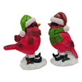 thumbnail image 1 of 2 estatuas de pájaro rojo con sombrero navideño, esculturas de caballo, decoración de resina, figuras de animales para dormitorio, TV, armario,, 1 of 9