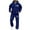 Blue#9527, variant on BOOMNY Mens Sweatsuits Letter Graphic Hoodies Sweatpants 2Pcs Gym Sweat Suits Running Jogging Fall Winter Athletic Tracksuit Outfits