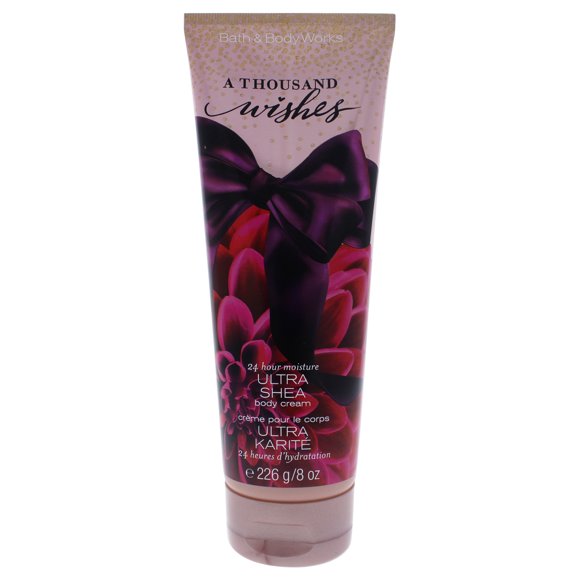 A Thousand Wishes Ultra Shea Body Cream by Bath and Body Works for Women - 8 oz Body Cream