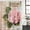 DarkSalmon, variant on Pink Vintage Floral Shower Curtain Set - Extra Long 72" x 96" Washable Bathtub Curtain with 12 Hooks, Summer Botanical Retro Waterproof Fabric Stall Shower Curtains for Bathroom/Bathtub Décor