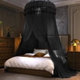 thumbnail image 1 of Dosel mosquitero para cama Kertnic Princesa para cama individual a king, 1 of 7