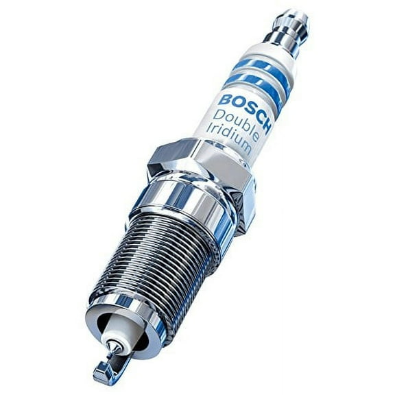 Bosch 9605 Double Iridium Spark Plug, Up to 4X Longer Life (Pack of 4)