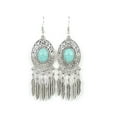 thumbnail image 4 of RSAMD Tibetan Silver Vintage Turquoise Women Fashion Jewelry Dangle Earrings Best Gift-4005-5, 4 of 8