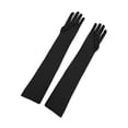 thumbnail image 1 of Unique Bargains Women Stretchy Opera Length Full Finger Gloves Pairs, 1 of 4