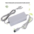 thumbnail image 6 of BIMZUC Durable AC Power Supply Adapter Cable Cord Replacement for Nintendo Wii Console, Reliable Wall Mains Charging Block Pack with EU Round Plug, Wide Voltage 110-240V Gray (13.5 x 5.5 cm), 6 of 9