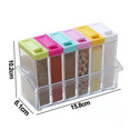 thumbnail image 2 of Plastic Mini Salt And Pepper Shakers With Lid, Travel Spice Containers Without Spices, Spice Shaker Seasoning Shaker, 2 of 5