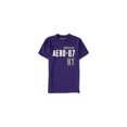 thumbnail image 1 of Camiseta gráfica Aeropostale con logotipo de apliques morado extragrande, 1 of 1