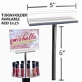 thumbnail image 4 of Three Tier Revolving Tester Display 13.5"H x 11"Dia. - round slot 1" dia, 4 of 4