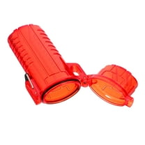 LEORX Plastic Lighter Cover for Outdoor Enthusiasts Red 1Pcs