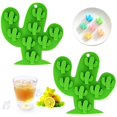 thumbnail image 1 of 2 uds Mini bandeja para cubitos de hielo de Cactus, juego de moldes de silicona para Chocolate, dulces, pasteles, magdalenas, jabón, hornear, gelatina, galletas, crayón de cera, 1 of 5