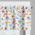 thumbnail image 3 of Ambesonne Alien Window Valance, Astronomy Themed Motifs, 54" X 12", Multicolor, 3 of 5