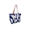 thumbnail image 2 of SAYOO Bolso de hombro con patrón geométrico para mujer, bolsos con botones magnéticos de alta capacidad, bolso de lona de viaje SAYOO  casual, 2 of 9