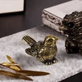 thumbnail image 4 of MERRYHAPY De Pájaro En Latón Con Acabado Dorado Para En Casa U Oficina, 4 of 6