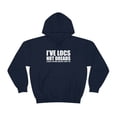 thumbnail image 2 of Locs Not Dreads Nothing Dreadful About Me Unisex Hoodie, S-5XL Dreadlocks, 2 of 4