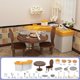 thumbnail image 4 of 1/12 Scale Dollhouses Scene Displaying Furniture Set and Accessories for Dollhouses Decors Children Pretend Play Game Toy, 4 of 4