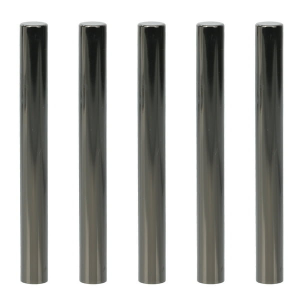 5pcs Nail Art Caps Paps Metal Sealed Manicure Pen Funds Caps de cepillo de uñas a prueba de luz