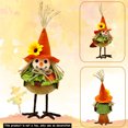 thumbnail image 4 of ¡Ahorra Ahora!, Figura de pájaro con forma de calabaza y hoja de arce para colgar en la ventana Akmoler, 4 of 5