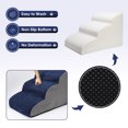 thumbnail image 6 of Dog Stairs for High Beds 3-Steps, Dog Steps for Small Dogs and Couch, Pet Stairs for Small Dogs and Cats, and High Bed Climbing, Non-Slip Dog Indoor Step, 6 of 7