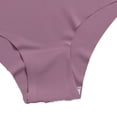 thumbnail image 5 of Invisible Seamless Panties for Women No VPL - 100% Cotton Cheeky Underwear, No Show Breathable & Comfortable, Purple,Size XL, 5 of 5