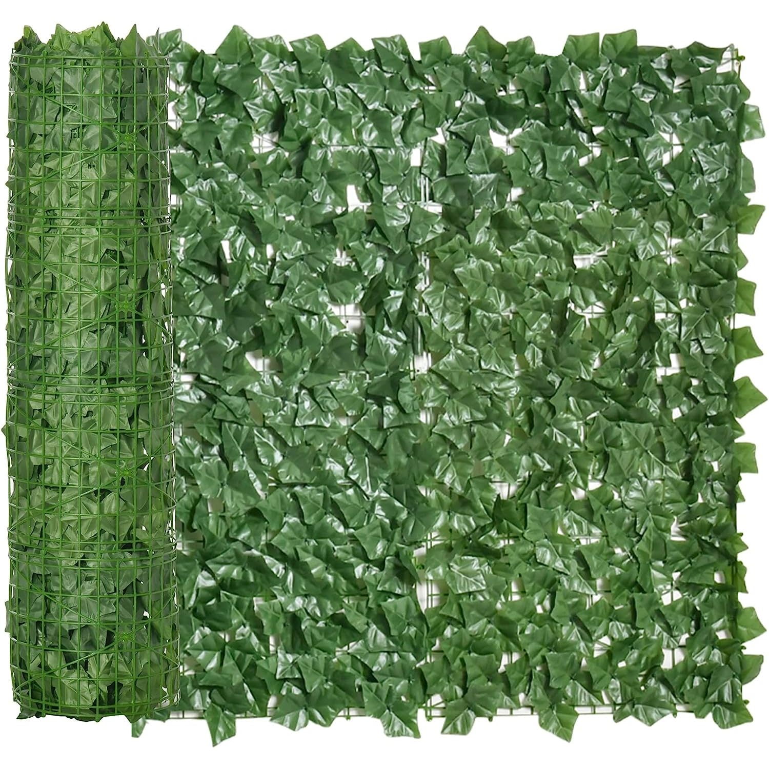 Outsunny 104cm Tall Dark Green Faux Ivy Privacy Fence