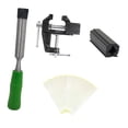thumbnail image 3 of Kit de abrazadera de tornillo de banco para palos de golf, tornillo de banco de mesa, regalos, cinta de agarre práctica y fácil de usar Removedor verde, 3 of 9