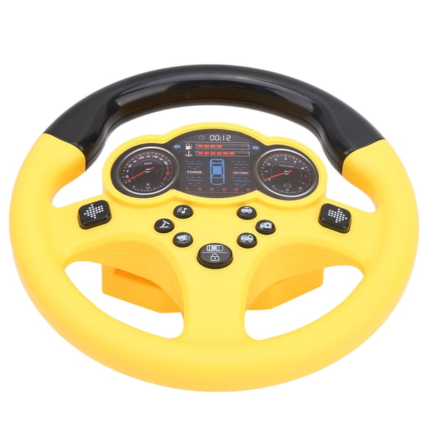 Volante Eléctrico Para Niños, Volante De Simulación, Juguete Para Conducir, Volante De Coche, Juguete Educativo