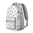 thumbnail image 2 of Bees & Tropical Flowers Backpack&nbsp;- Vacation & School Dual-Use Bag, Water-Repellent Coating, Internal ID Card Slot for Security, 2 of 6