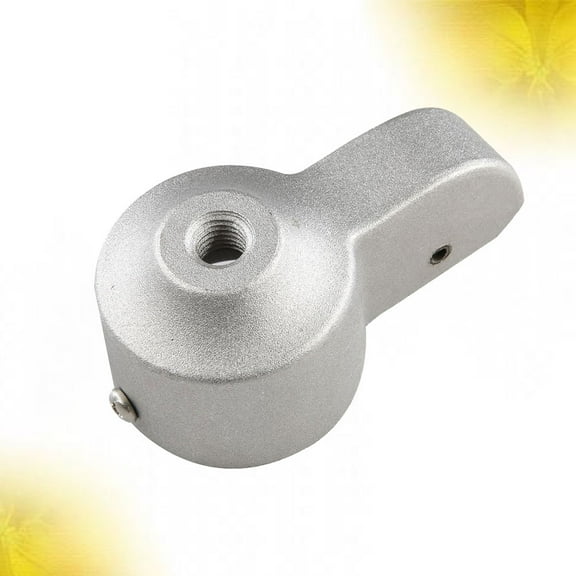 FRCOLOR Heavy Duty Aluminum Flagpole Pulley Truck Silver Replacement