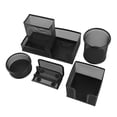 thumbnail image 1 of Mesh Pencil Holders, Increase Efficiency Metal Mesh Desk Organizers Smoothly Durable Multifunctional  For Office For Classroom, 1 of 7
