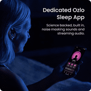 Ozlo Sleepbuds - Award-Winning Side Sleeper Approved Sleep Earbuds - Exceptionally Tiny, Ultra-Comfort - Advanced Noise-Masking, Snore Blocking - All-Night Battery
